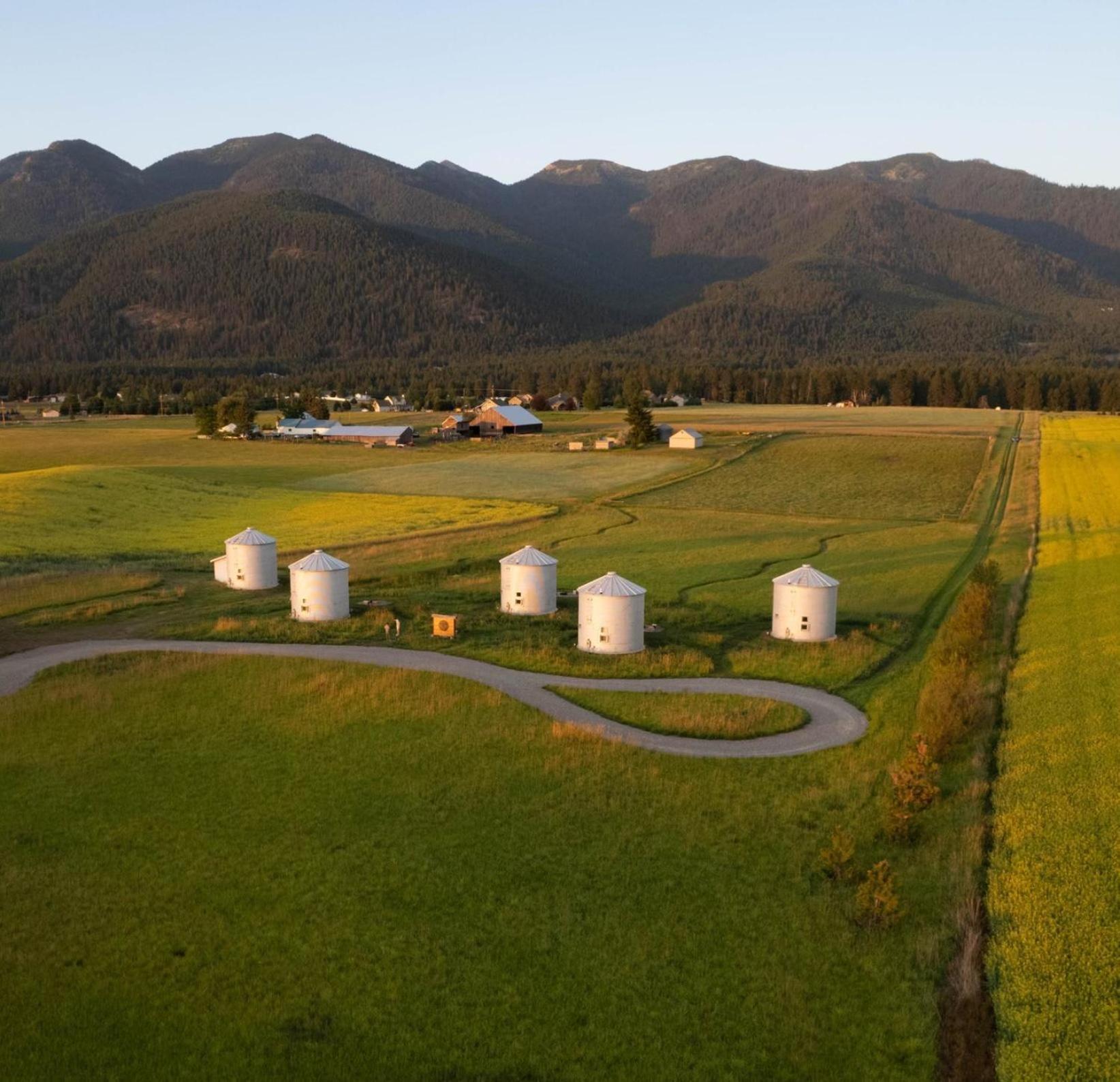 Clark Farm Silos - 5 Silo Mountain View Retreat Kalispell Exterior foto
