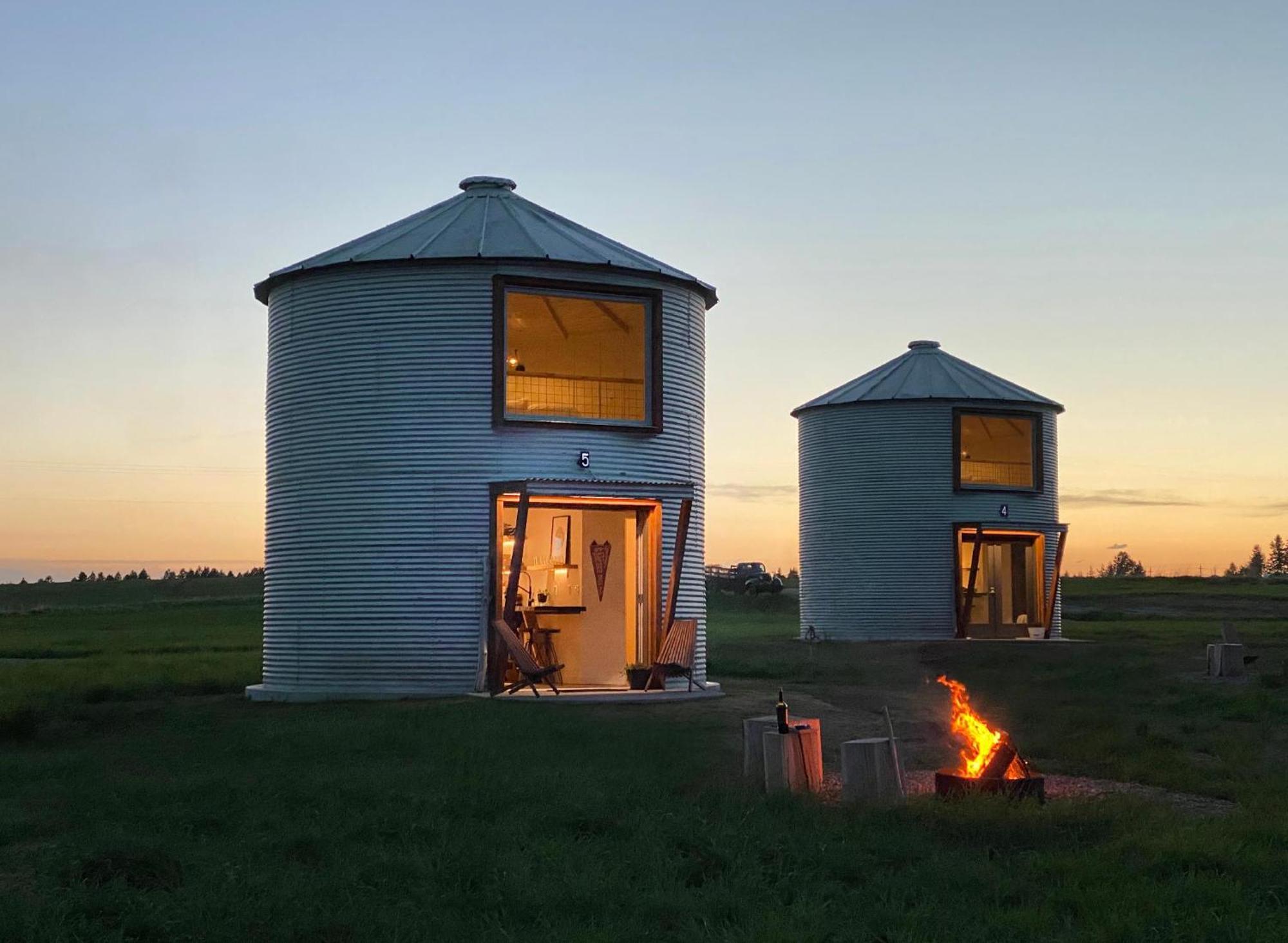 Clark Farm Silos - 5 Silo Mountain View Retreat Kalispell Exterior foto